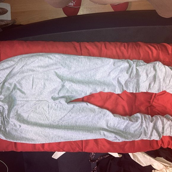 This Nice Fitting Grey Stacked PAnts - Picture 1 of 1